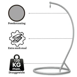 Rijoka Frame voor Hangstoel Large Best