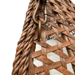 Rijoka Hangstoel Dubbel Eggy Rope Schommelstoel Luxe Rattan 2persoons Sale