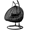 Rijoka Hangstoel Dubbel Eggy Rope Schommelstoel Luxe Rattan 2persoons Sale