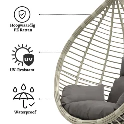 Rijoka Hangstoel Eggy Original Schommelstoel Best