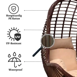 Rijoka Hangstoel Ragna Original Schommelstoel New