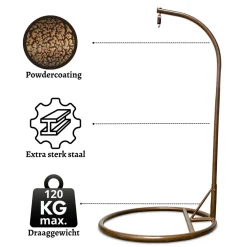 Rijoka Hangstoel Ragna Original Schommelstoel New