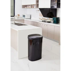 Rijoka Prullenbak Sensor Dubbel 50 Liter Recycle Soft Close Vingerafdrukvrij Discount