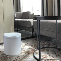 Rijoka Prullenbak Sensor 8 Liter Kunststof Soft Close Vingerafdrukvrij Afvalbak Best