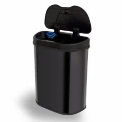 Rijoka Prullenbak Sensor Dubbel 70 Liter Recycle RVS Soft Close Vingerafdrukvrij Discount