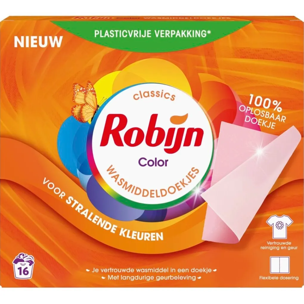 Robijn Color Wasmiddeldoekjes Sale