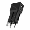 Rolling Square Pocket Travel Adapter Wereldstekker - Zwart