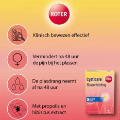 Roter Cysticare Tabletten Hot