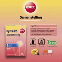 Roter Cysticare Tabletten Hot