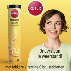 Roter Vitamine C 1000 mg Abrikoos-Sinaasappel Bruistabletten Sale
