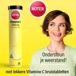 Roter Vitamine C 1000 mg Citroen Bruistabletten Hot