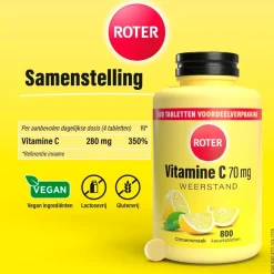 Roter Vitamine C 70mg Citroen Kauwtabletten Discount