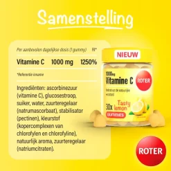 Roter Vitamine C 1000mg Citroen Gummies Clearance