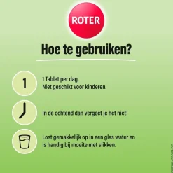 Roter Vitamine C 1000mg Lime Lychee Bruistabletten Online