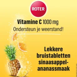 Roter Vitamine C 1000mg Sinaasappel Ananas Bruistabletten Best
