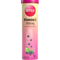 Roter Vitamine C 1000mg Zwarte Bes Appel Bruistabletten Discount