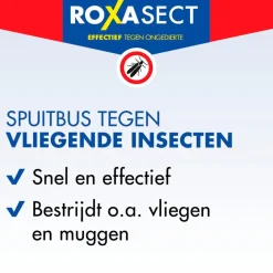 Roxasect Spuitbus tegen Vliegende Insecten Clearance