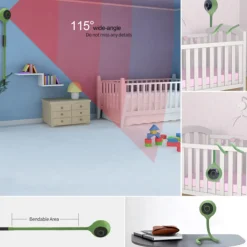 Rudolphy Babyfoon met camera, wifi en app Clearance