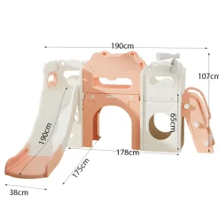 Russle Speeltoestel Kasteel XL met Glijbaan Best