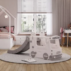 Russle Speeltoestel Peuter Busje met Glijbaan