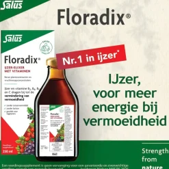 Floradix Salus Vloeibaar IJzer-Elixer New