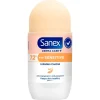 Sanex Derma Care+ Sensitive 72h Antitranspirant Deodorant Roller Clearance