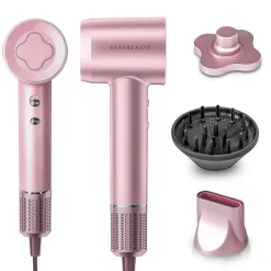 Sansbeauté Föhn Met Diffuser - Ionische Haardroger - Reisföhn - Haarföhn - Krullen - Hair Dryer - 2000W New