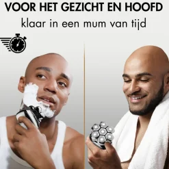 Sansbeauté Hoofdscheerapparaat + Extra Scheerkop - Skull Shaver - Pro Magnetic Outlet