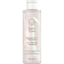 Satin Care Huid & Schaamhaar 2-In-1 Reiniger en Scheergel Best