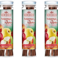 Scentsicles Apples & Autumn geurende kerstboomversiering met haken Online