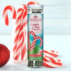 Scentsicles Candy Cane Forest geurende kerstboomversiering met haken New