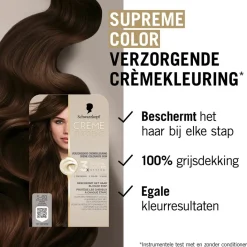 Schwarzkopf creme supreme 5-60 Chocolade Bruin Verzorgende Crèmekleuring Best