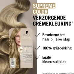 Schwarzkopf creme supreme 8-0 Natuurlijk Blond Verzorgende Crèmekleuring Discount
