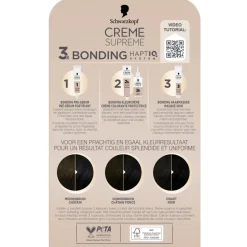 Schwarzkopf creme supreme 1-10 Natuurlijk Zwart Verzorgende Crèmekleuring Online