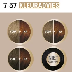 Schwarzkopf creme supreme 7-57 Donker Koperblond Verzorgende Crèmekleuring New