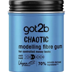 Got2B Schwarzkopf Chaotic Modelling Fibre Gum Hot