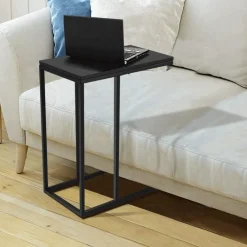 SensaHome Antieke Houten Bijzettafel Sofa Bloemenplank Sale