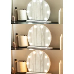 SensaHome Hollywood Spiegel met Verlichting 3 Lichtstanden Verstelbaar