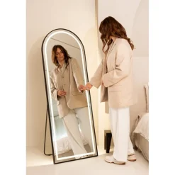 SensaHome LED Passpiegel Minimalistische Design Wandspiegel met Verlichting Clearance