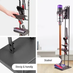 SensaHome Metalen Stofzuigerstandaard voor Dyson met Accessoirehouder Sale