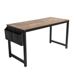 SensaHome Retro Schrijftafel Bureau Computertafel met Metalen Frame Sale