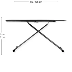 SensaHome Strijkplank Inklapbare Strijktafel met Stoomunithouder Hot