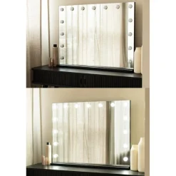 SensaHome Vanity Mirror Pro Hollywood Make-up Spiegel met 15 Dimbare LED Lampen Sale