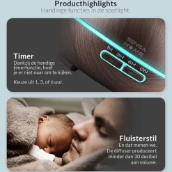 SensaHome ZEN400 Aroma Diffuser Inclusief Etherische Oliën Online