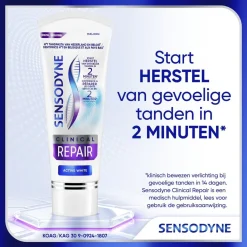 Sensodyne Clinical Repair Active White Tandpasta Outlet