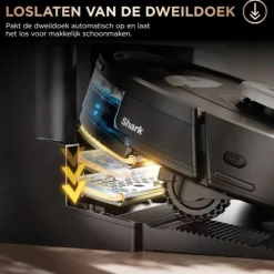 Shark 2-in-1 Robotstofzuiger met Dweilfunctie en Leeg/Laadstation RV2800ZEEU Discount