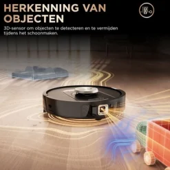 Shark 2-in-1 Robotstofzuiger met Dweilfunctie en Leeg/Laadstation RV2800ZEEU Discount