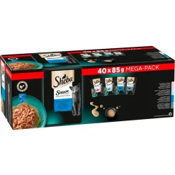Sheba Délicatesses Vis Selectie In Saus Kattenvoer