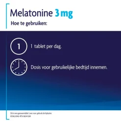 Shiepz Melatonine 3mg Tabletten