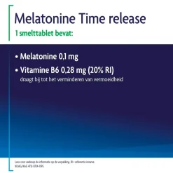 Shiepz Melatonine Time Release 0,1mg Tabletten Discount